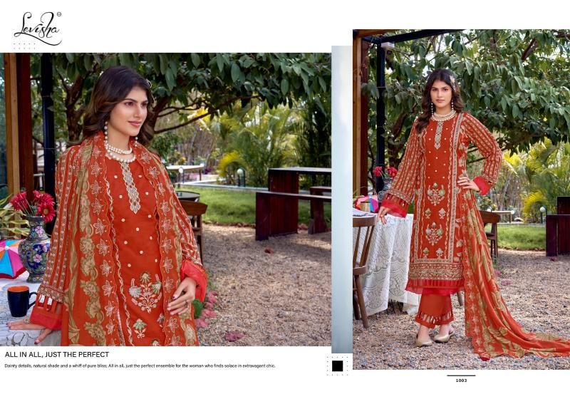 Levisha binsaeed nx-6 sambalpuri dress material wholesale